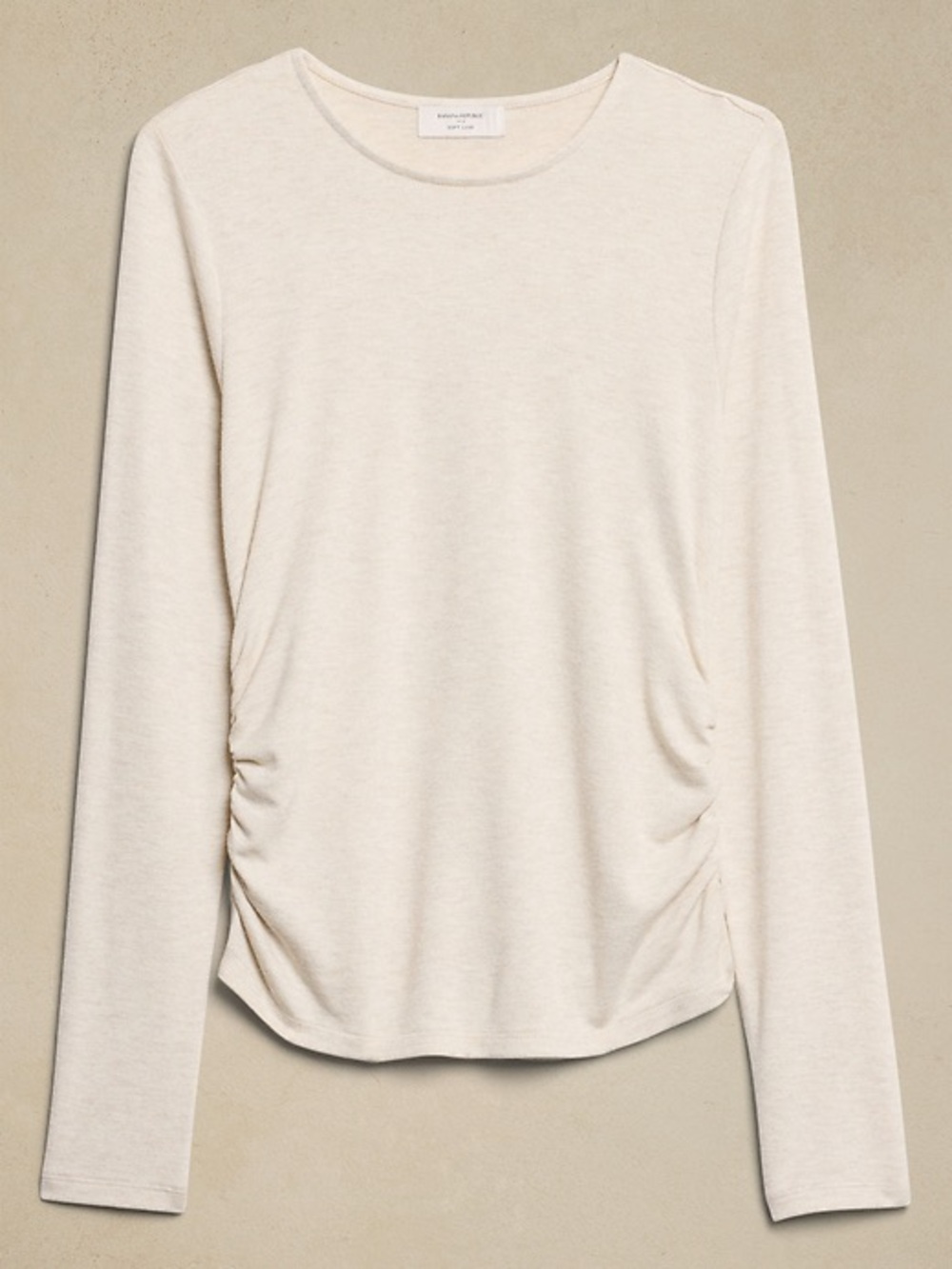 Banana Republic SOFT LUXE SHIRRED-WAIST TOP Size XL